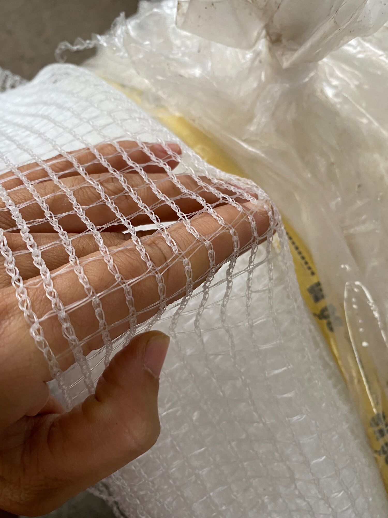 10 Mét lưới cước màu trắng khổ cao 70 phân