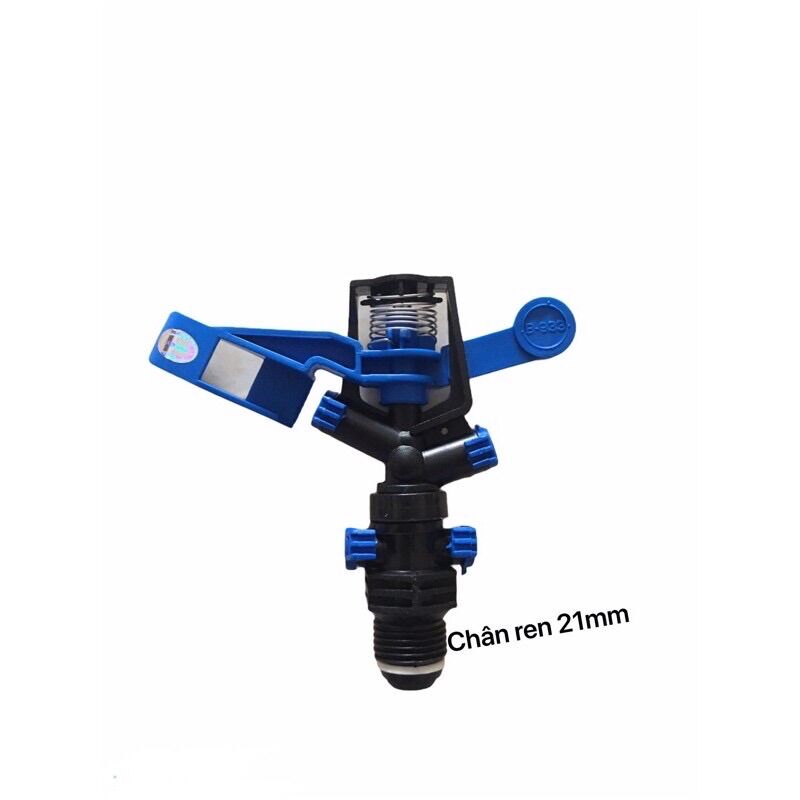 combo 5 béc tưới cánh đập chân ren 21mm