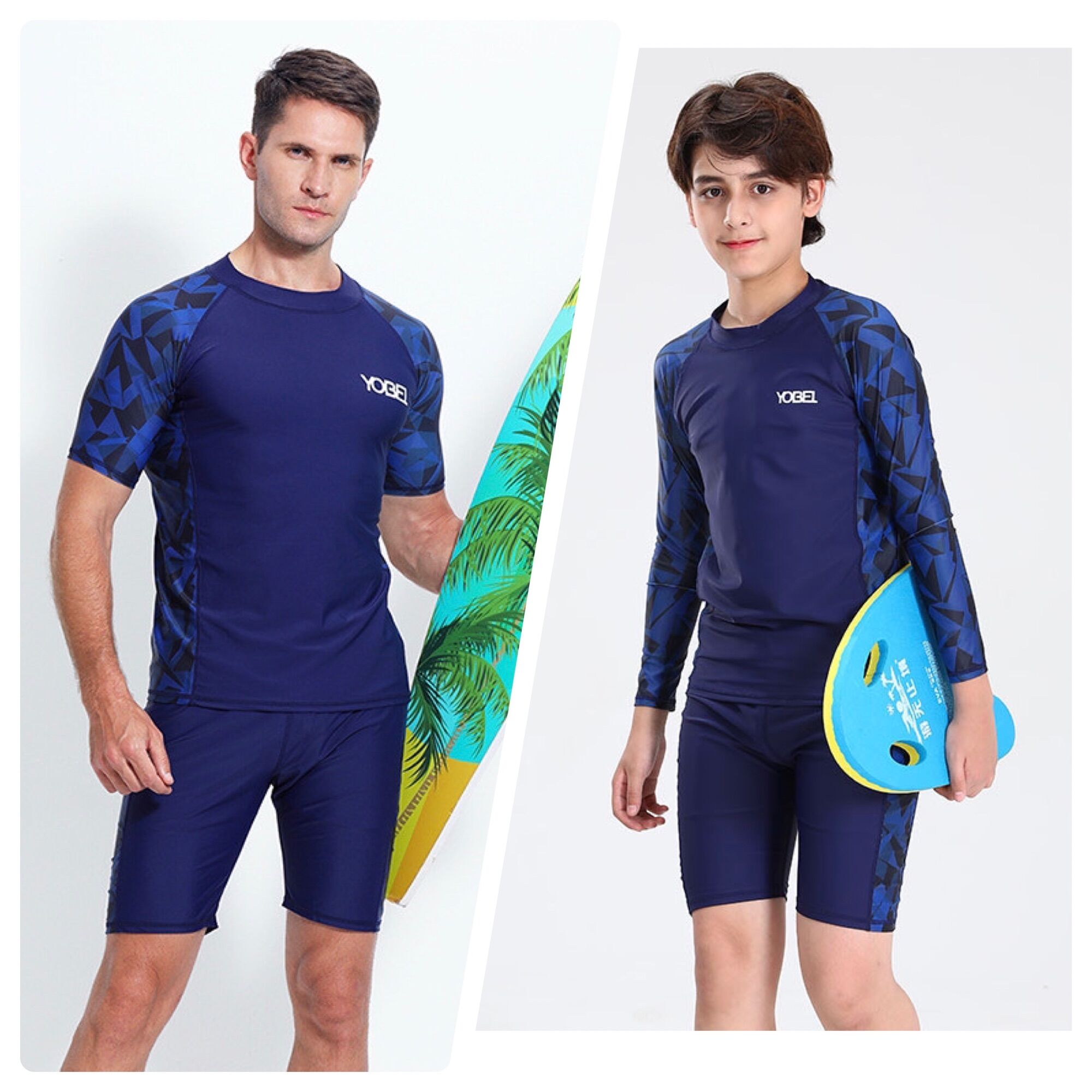 Các mẫu đồ bơi bé trai dài tay cao cấp (20-55kg)