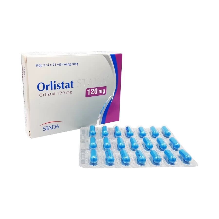 Viên uống hỗ trợ giảm cân ORDISTAD STELLA 120mg thải mỡ an toàn.