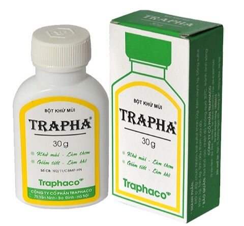 [HCM - Có sỉ] COMBO 10H TẶNG 1H - Bột Khử Mùi Trapha 30gr