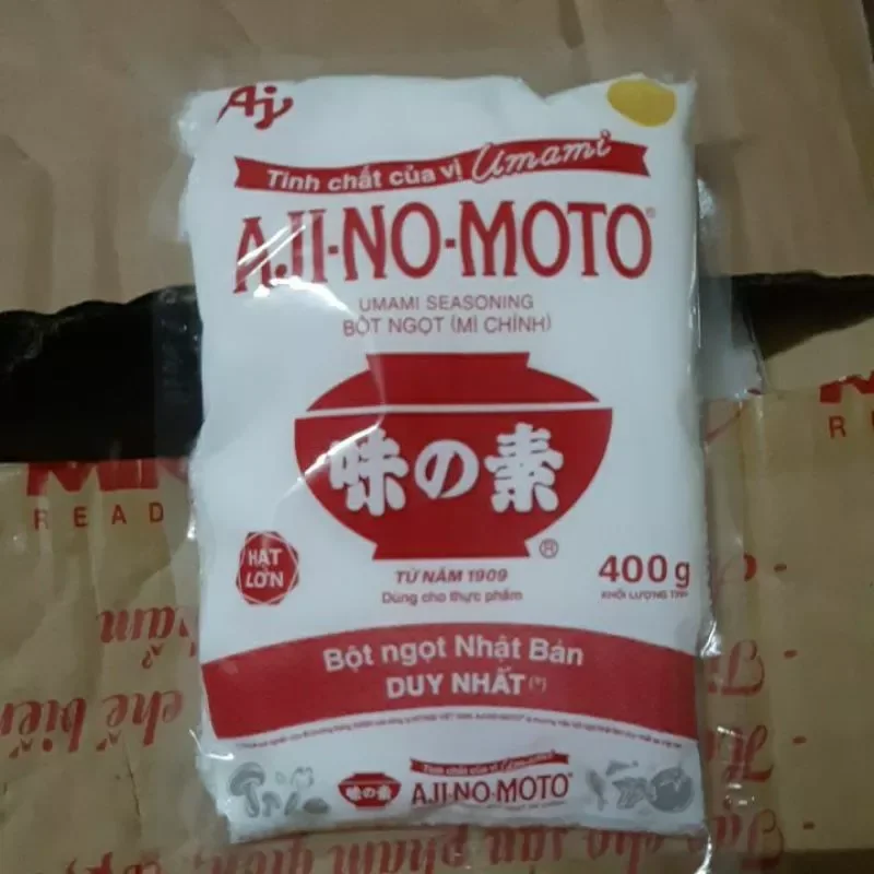 Bột ngọt AJI-NO-MOTO gói 400g hạt to