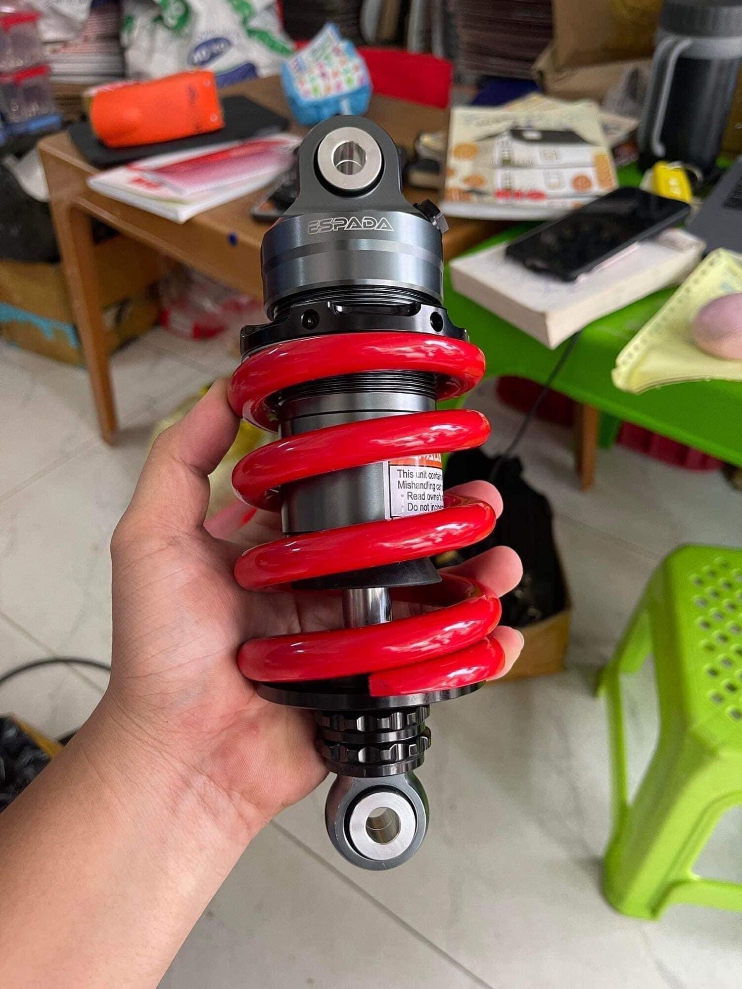 Phuộc Espada Tăng chỉnh Exciter 135-150 Malaysia
