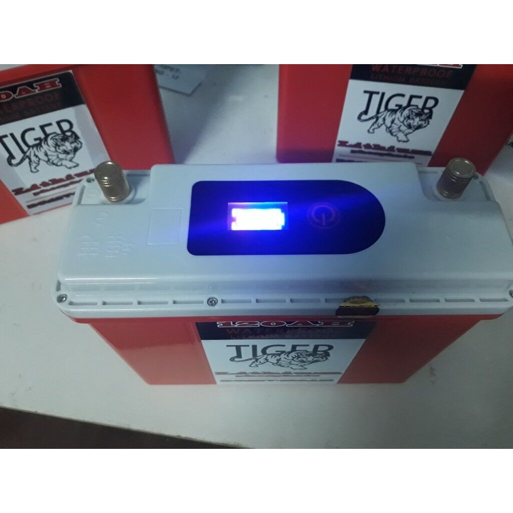 Bình Pin lithium 12V - 100Ah Chống nước hiệu TIGER