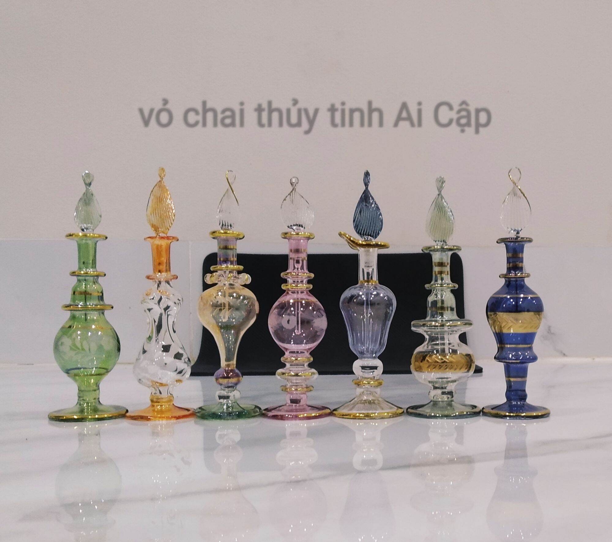 Combo 7 chai chiết nước hoa tinh dầu dubai đẹp sang trọng cổ điển