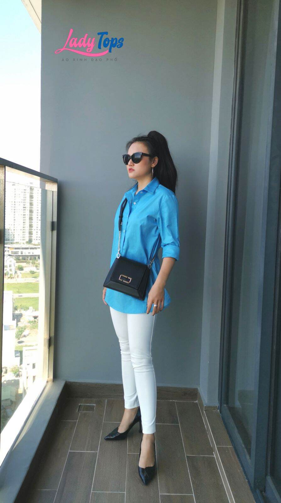 ÁO SƠ MI CỔ TRỤ
