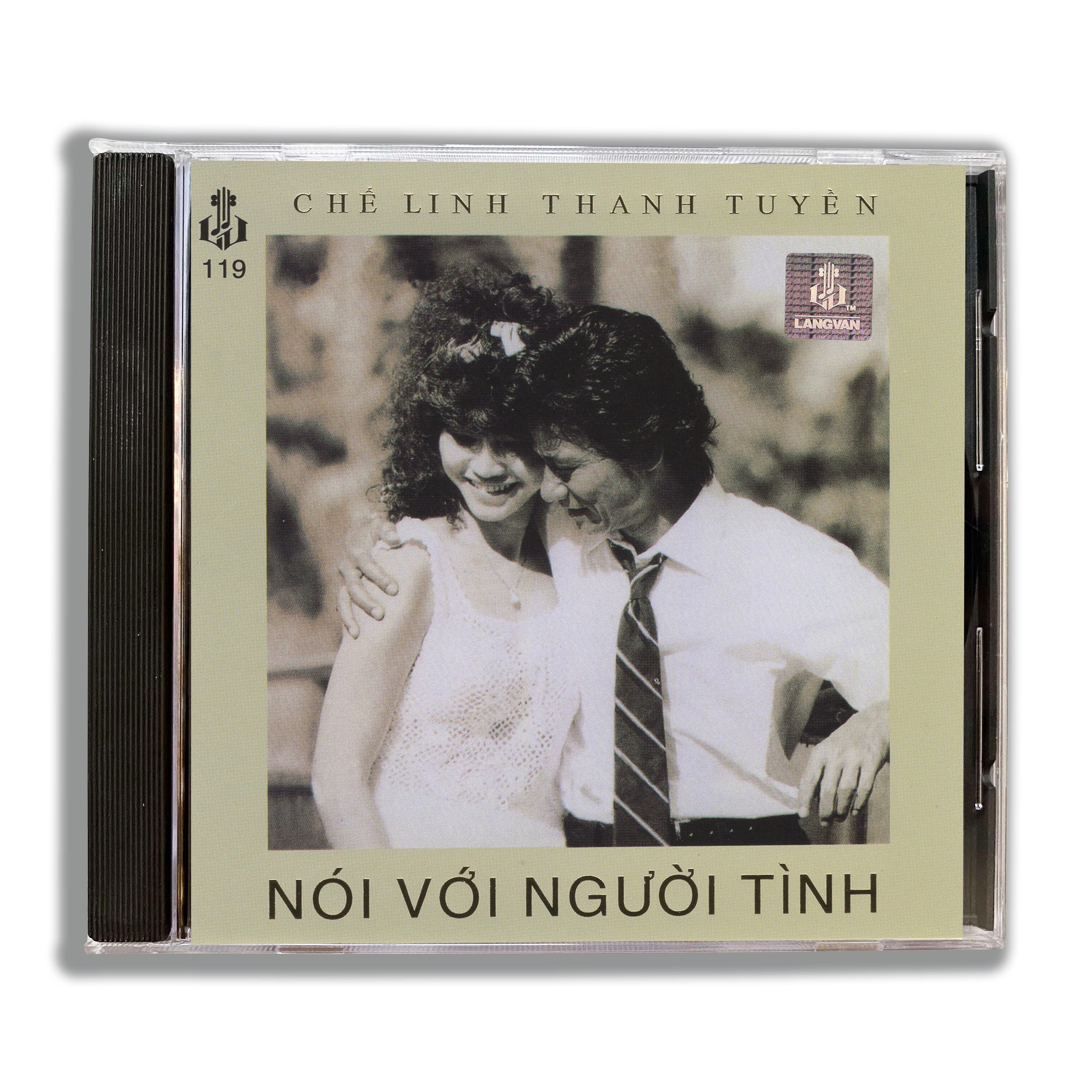 Đĩa cd chế linh thanh tuyền nói với người tình nhạc vàng trữ tình bolero đĩa mỹ chất lượng cao âm thanh chuẩn huy cd shop