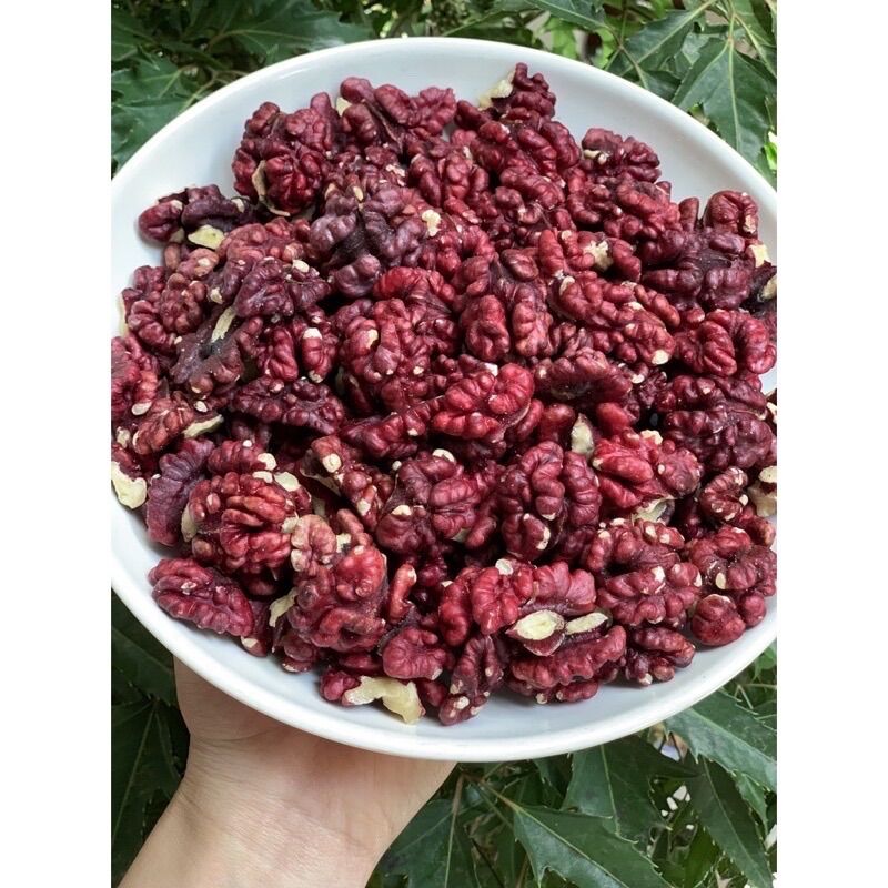 200g nhân óc chó đỏ của Mỹ sấy khô ăn liền