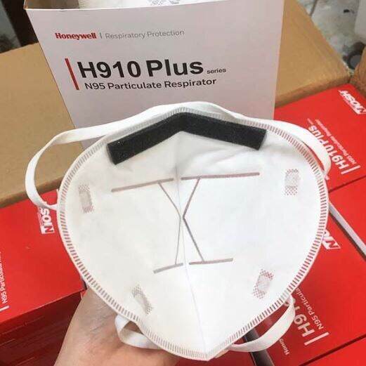 Khẩu trang lọc bụi chống độc Honeywel H910 plus chính hãng hộp 50 cái
