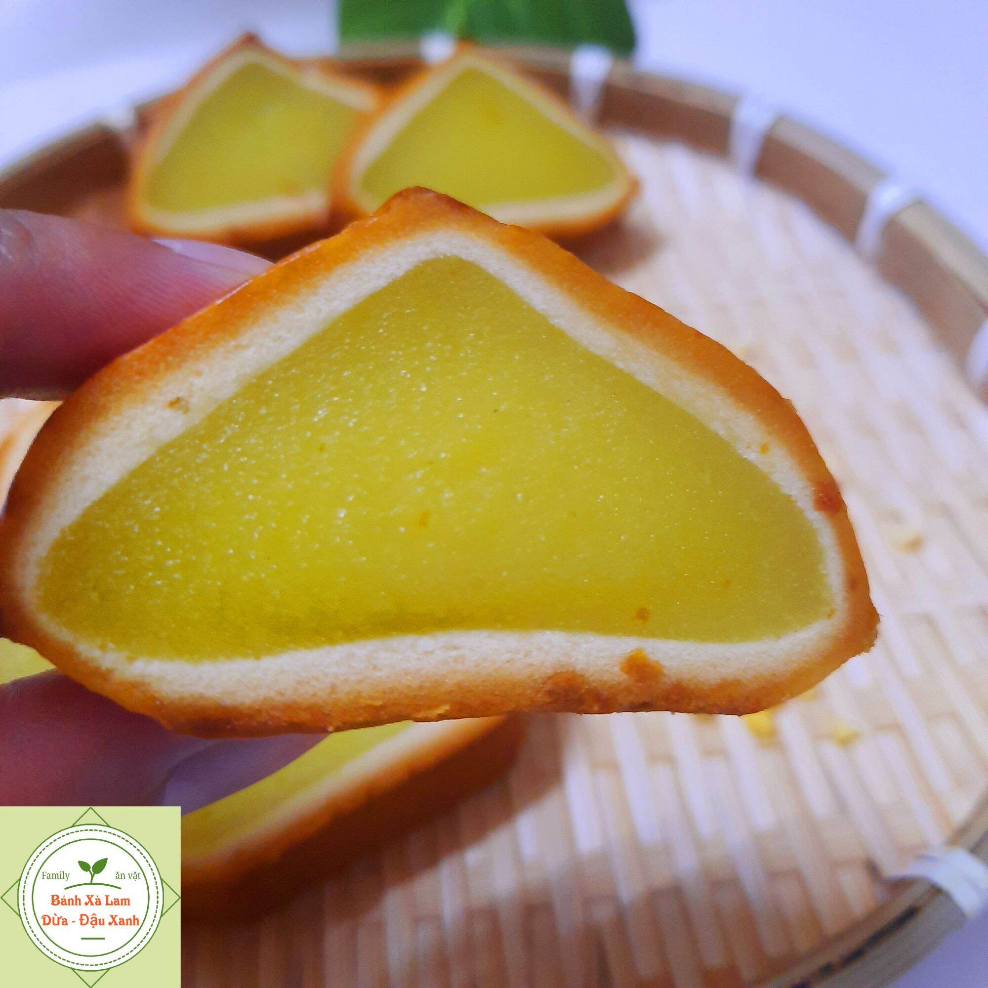 Bánh Xà Lam Đậu Xanh (1bịch /6miếng)