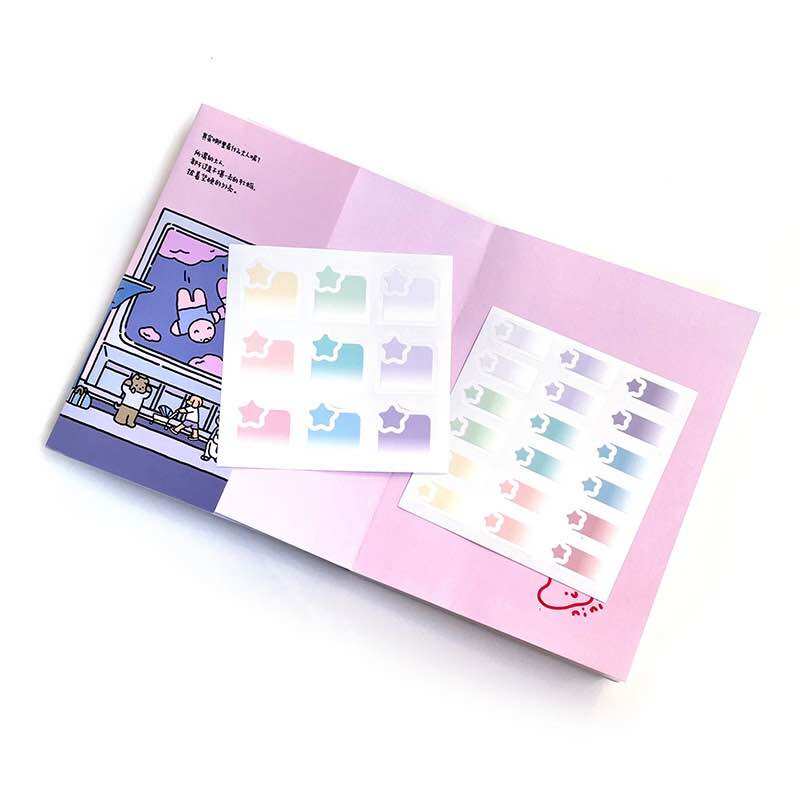Sticky Note Đánh Dấu Card Nhiều Mẫu Cartoon, Macaron