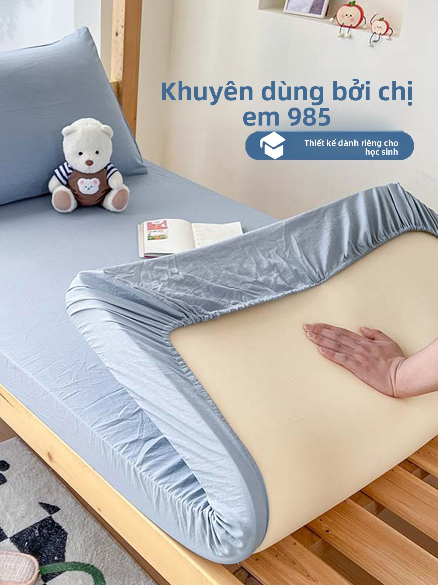 KAMONI | Bảo Vệ Ga Đệm Mềm 90x190cm