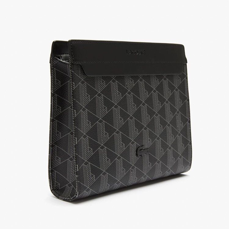 CLUTCH Nam Lacoste The Blend Monogram Canvas Toiletry Kit