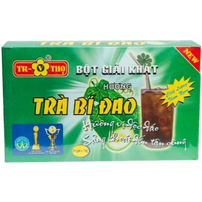 Bột giải khát hương bí đao trường thọ 336gr, hộp 24 gói.