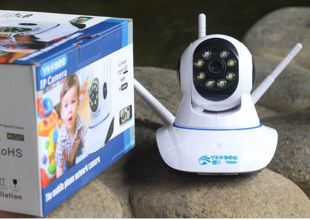 Camera Yoosee Ban đêm có màu camera 3 râu 1080 FULL HD (CÓ KÈM THẺ NHỚ 16GB, 32GB, 64GB)