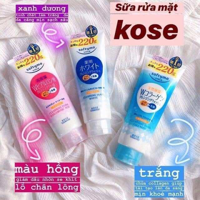 Sữa rửa mặt kose nội địa nhật 220g