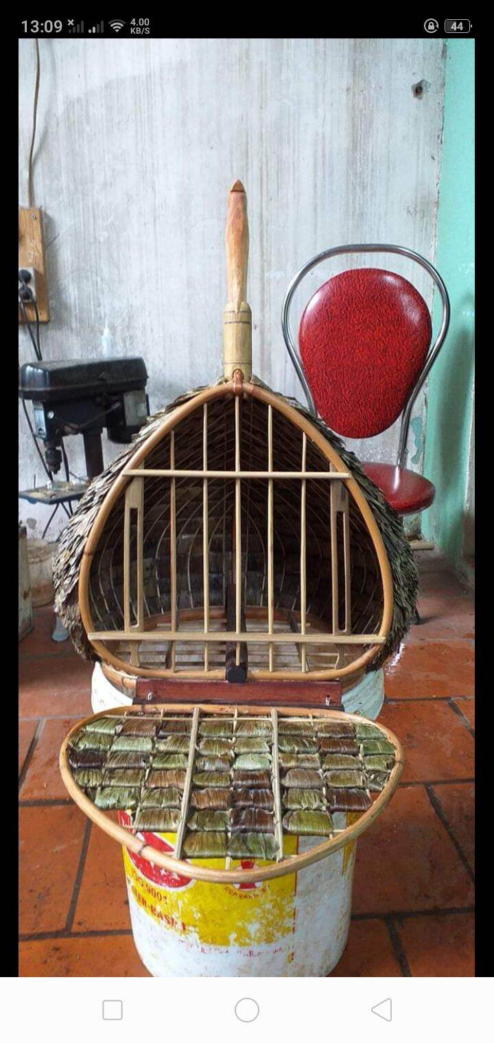 Lồng chim gáy lá chu vè