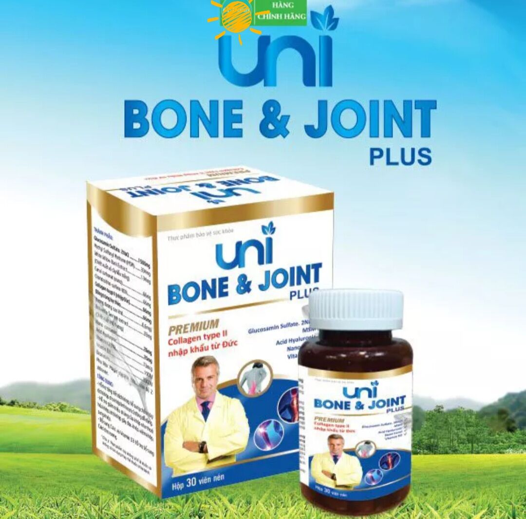 Uni bone & joint plus - giải pháp phòng viêm khớp, thoái hóa khớp tối ưu