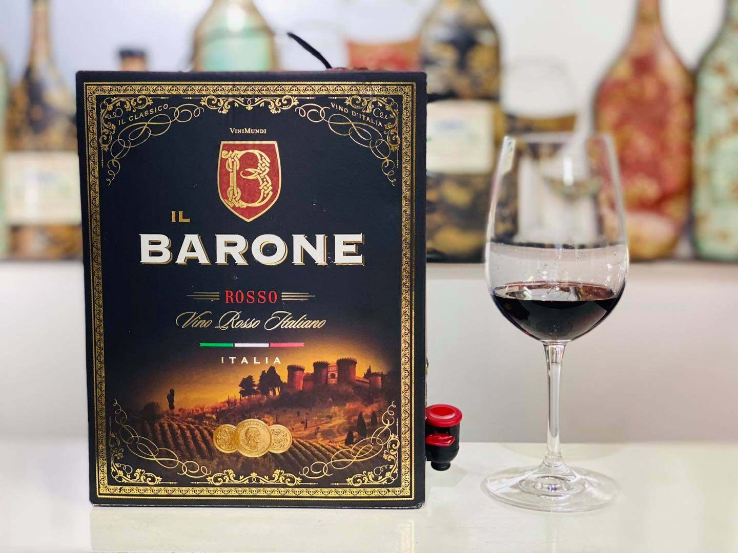 Vang Bịch Ý Il Barone 3L - Vị Ngọt