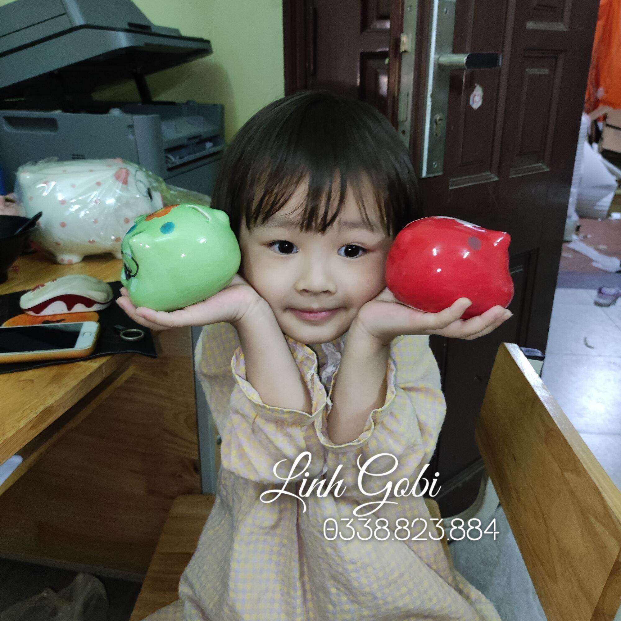 Lợn sứ , heo sứ mini 8cm