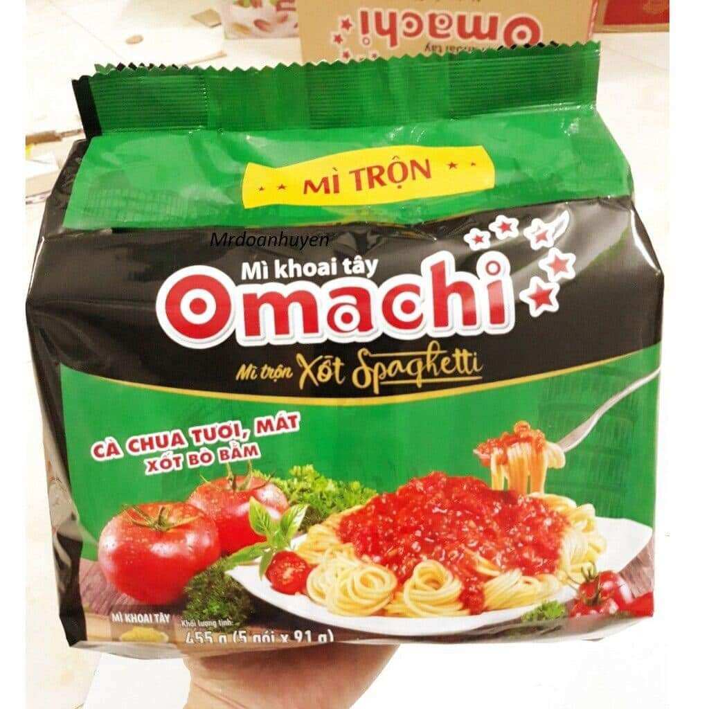 mì omachi xốt spaghetti (30 gói ×90g)