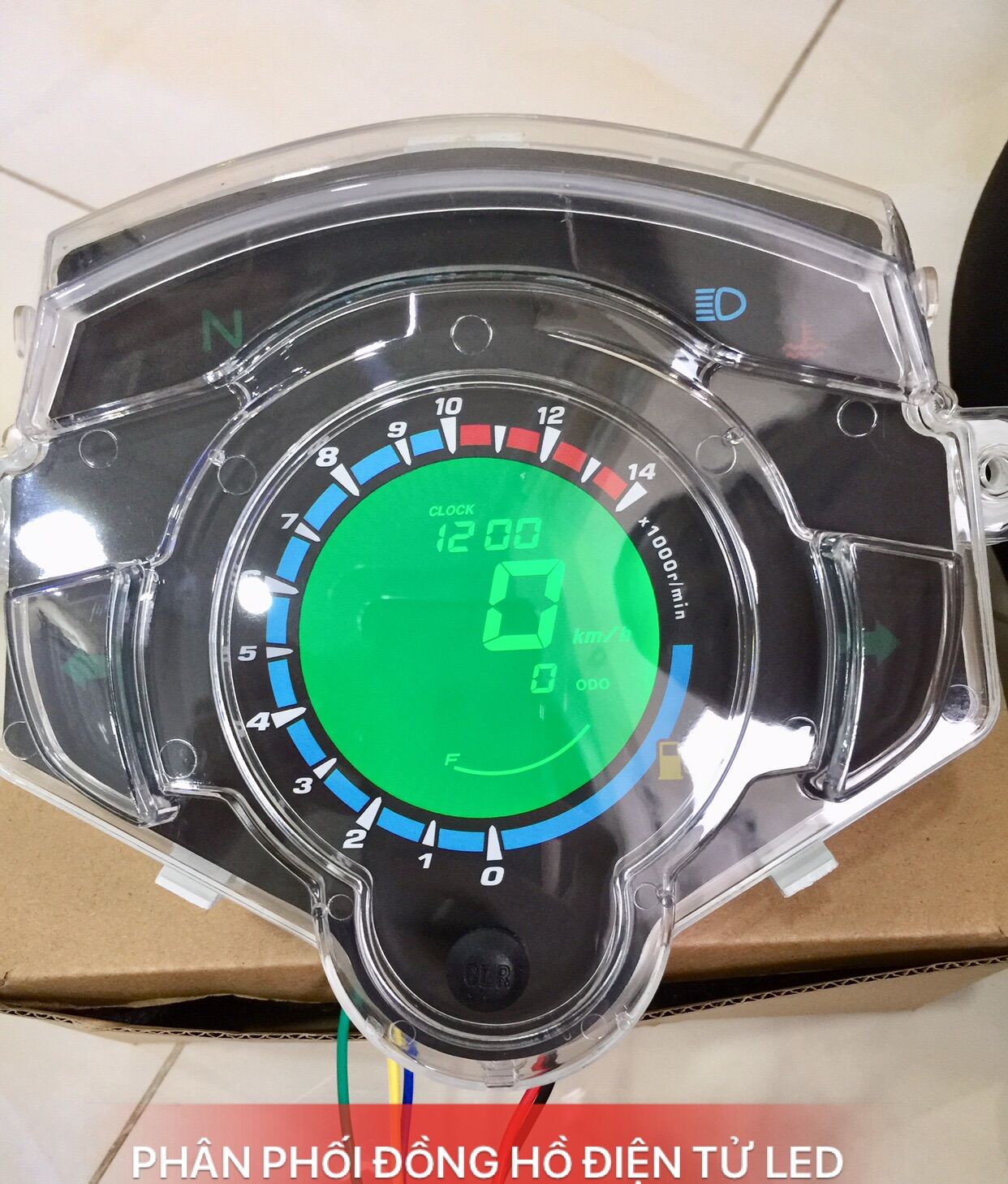 Đồng hồ xe máy điện tử Ex 135cc