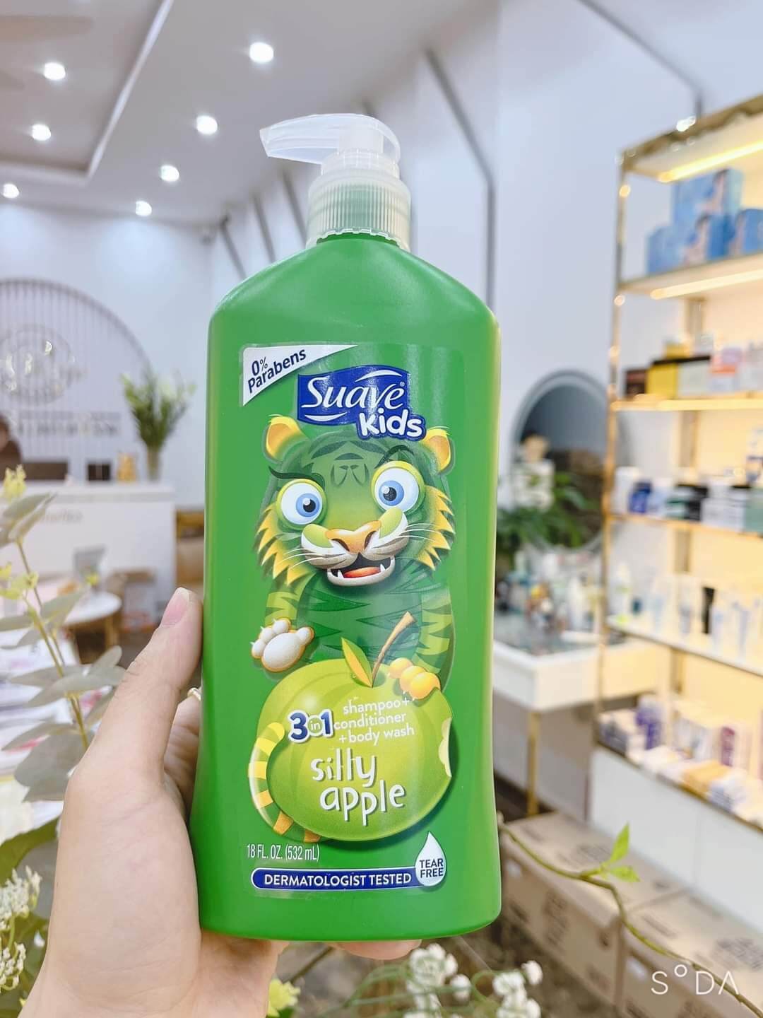 Sữa tắm suave kids 1.18l