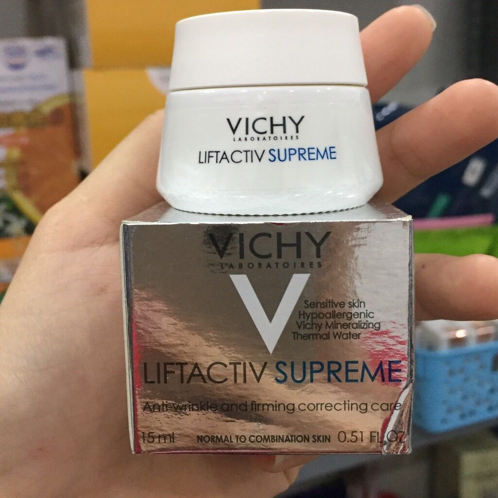 [HCM]KEM DƯỠNG DA BAN NGÀY CHỐNG LÃO HÓA LIFTACTIV SUPREME Vichy 15ml