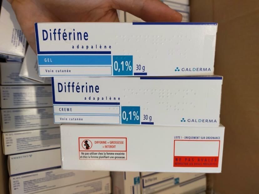 Kem Differin 0 . 1 % Adapalen 30Gr Hàng Nội Địa Pháp