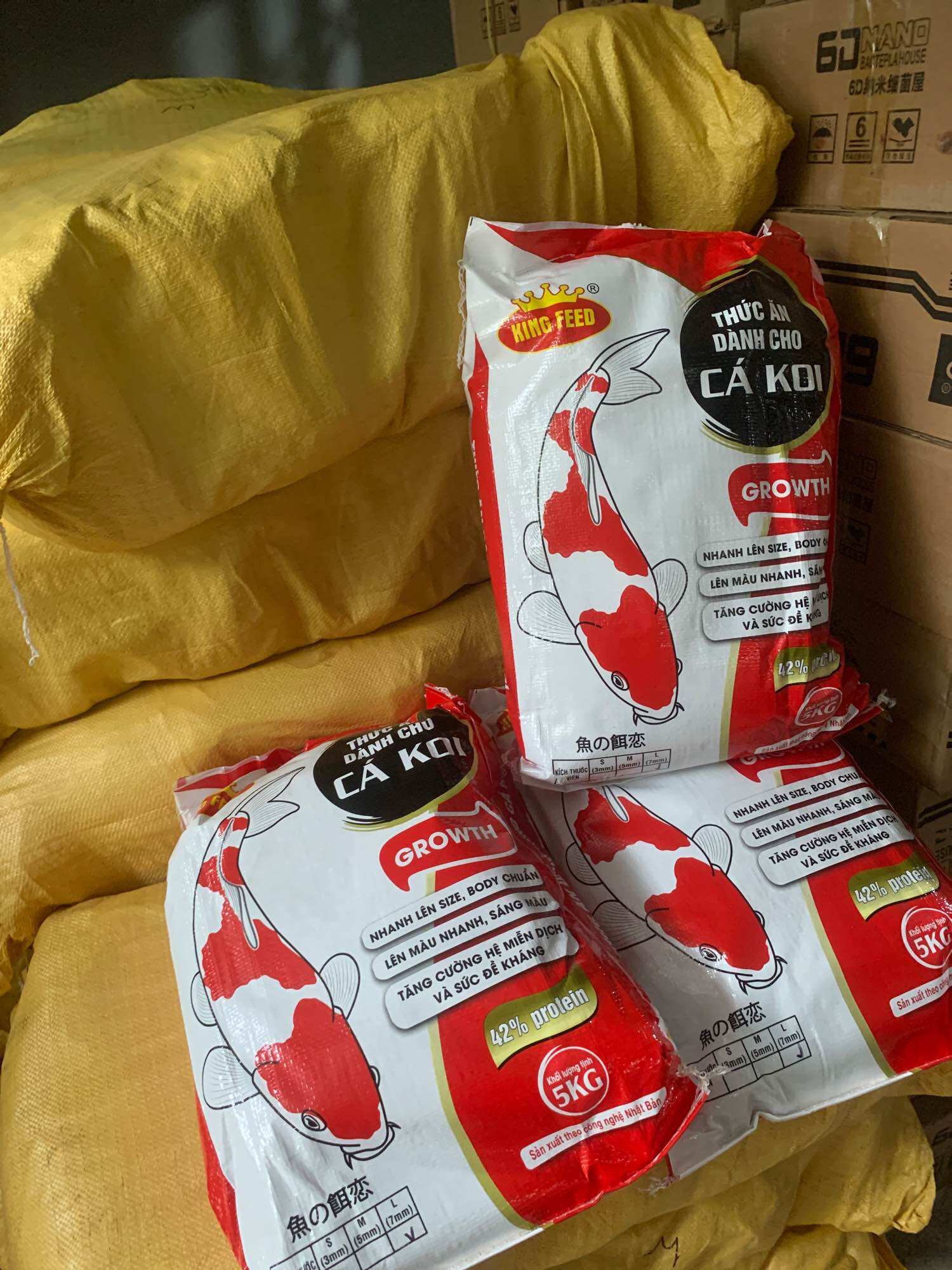 Cám King Feet Size M 5kg