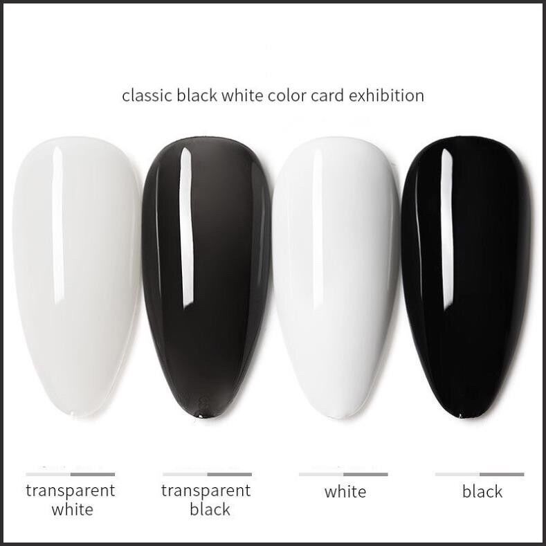 Sơn Gel Á Đen, Trắng, Nước Gạo