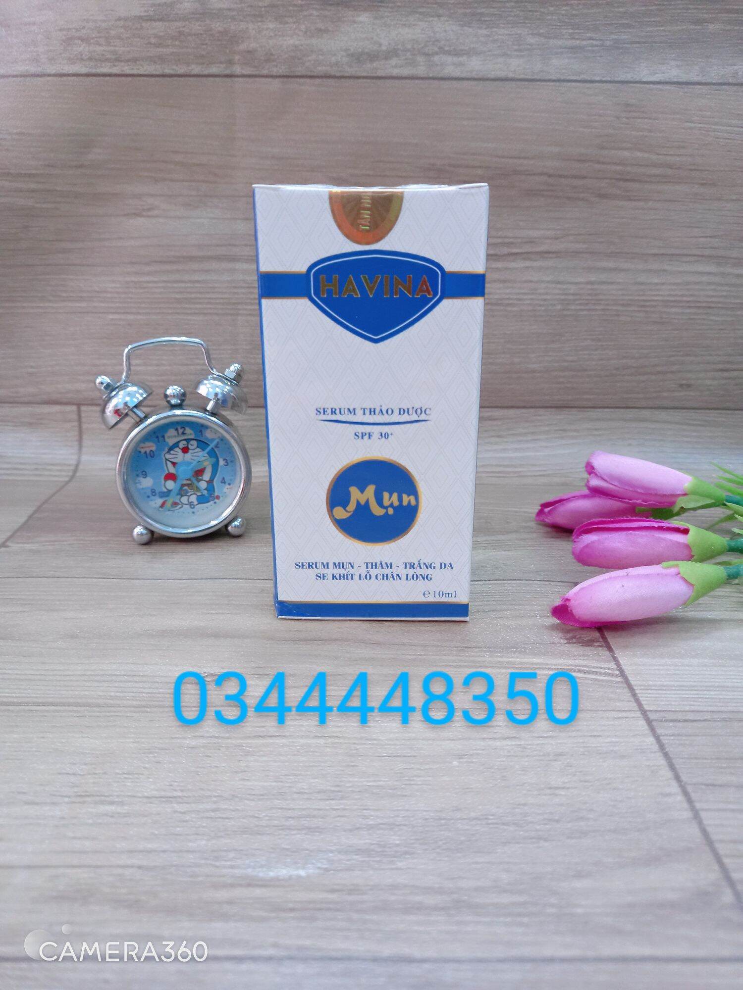 serum mụn Havina chính hãng 10ml ( xanh dương )