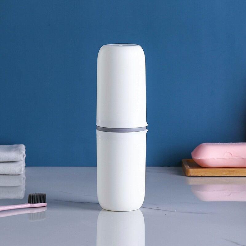 Cốc súc miệng du lịch cốc bàn chải đánh răng dụng cụ đánh răng cốc bàn chải đánh răng bộ cốc đánh răng hộp bàn chải đánh răng kem đánh răng súc miệng gia đình dễ mang theo