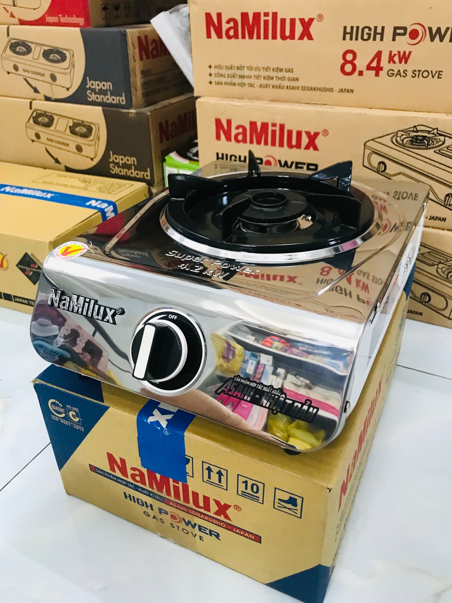 BẾP GAS ĐƠN  CAO CẤP NAMILUX 3163 APS