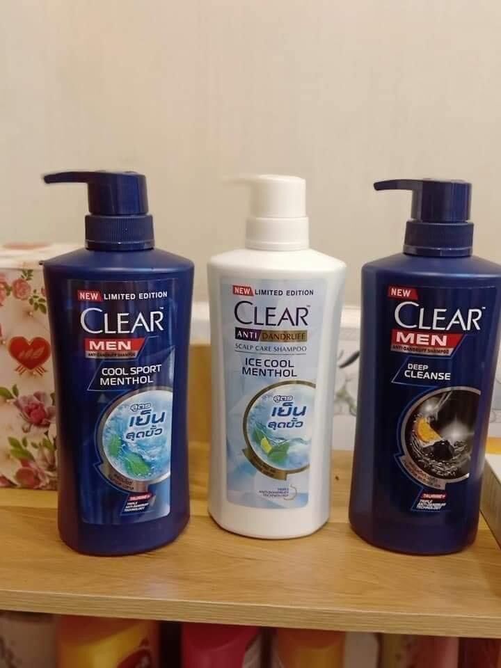 Dầu gội đầu claer thái lan chai 450ml
