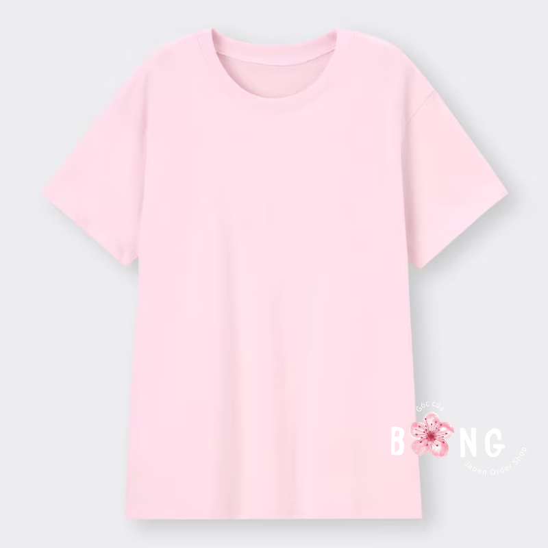 Áo thun crew neck cổ tròn gu nhật, 100% cotton, unisex - mã 347120