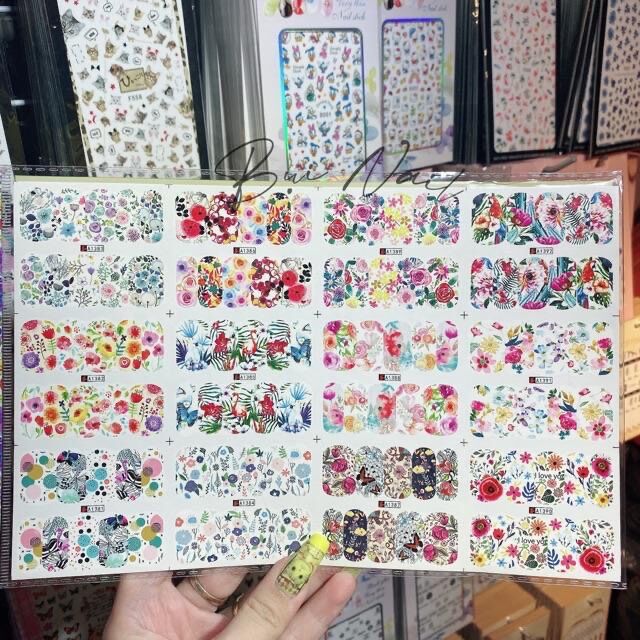 STICKER NƯỚC TẤM TO