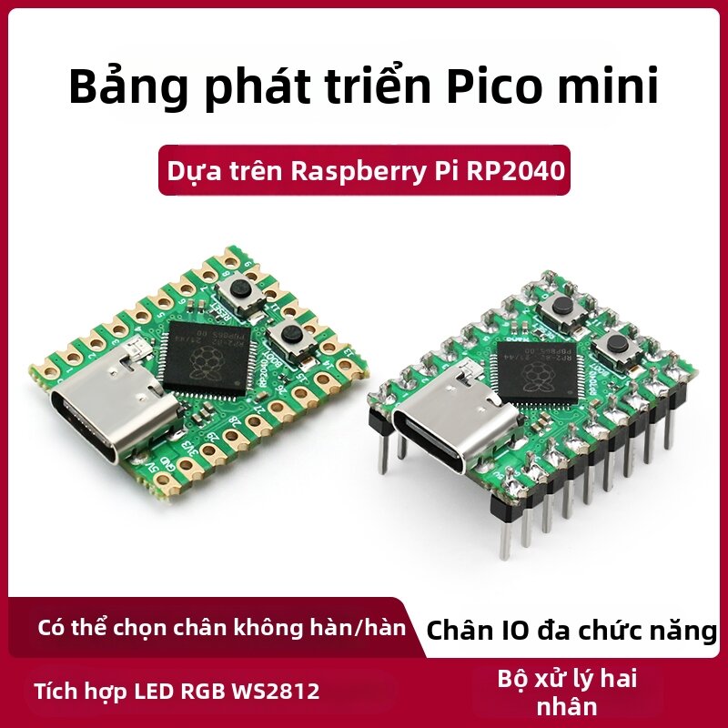 CHUANGLEBO | Pico Mini Zero-sized Development Board Dual-core Processor Giá 135,000 Đồng*Miễn phí vận chuyển