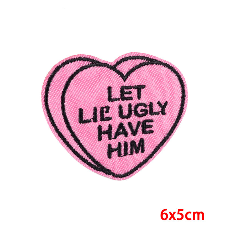 Miếng Dán Thêu Feminism Girl Power Tự Làm Ủi Lên Quần Áo May Vá Sticker 3D Thủ Công Thân Thiện Với Môi Trường Chất Liệu Polyester