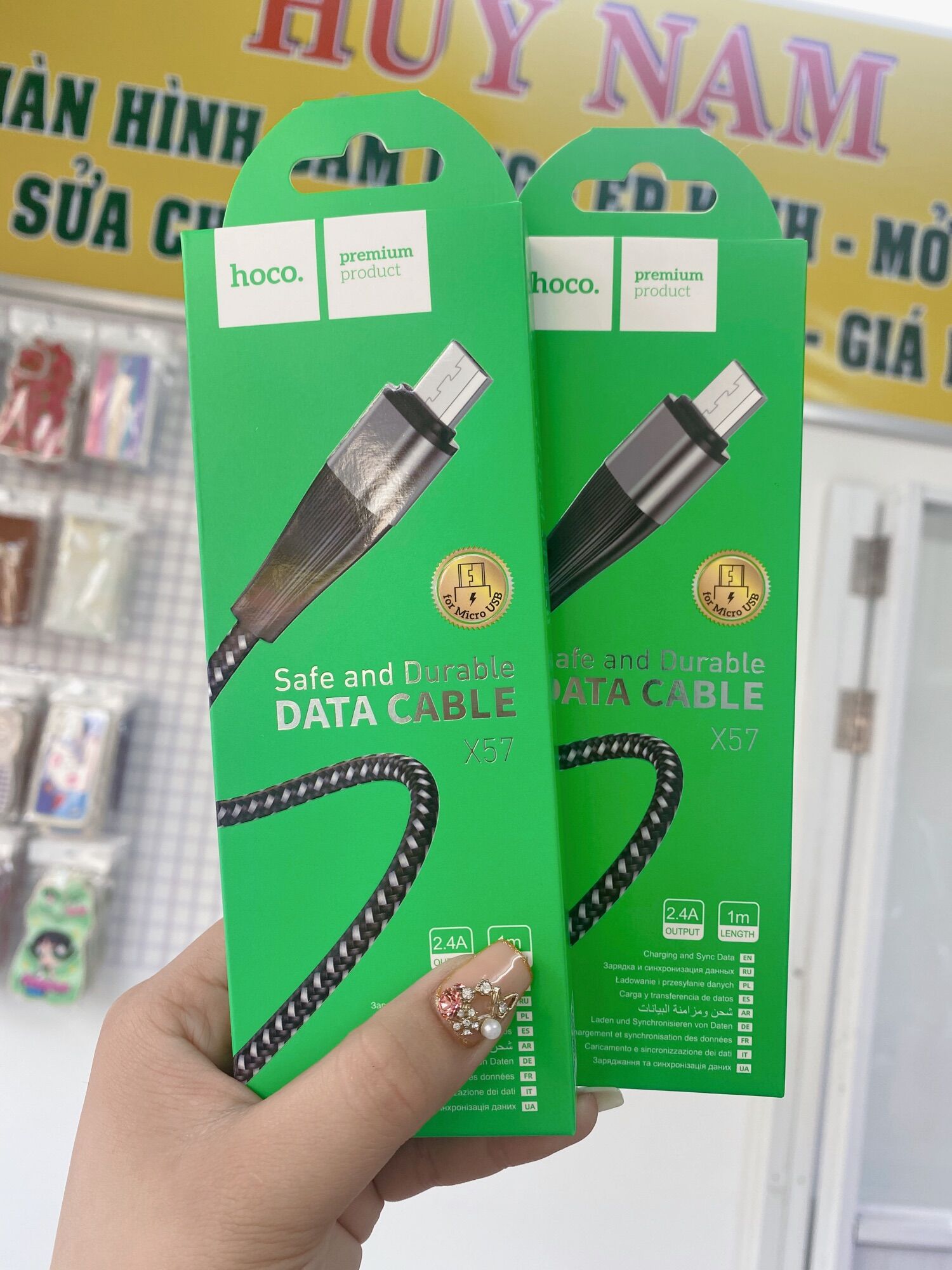 Cap Sạc Nhanh X69 Cổng Micro USB