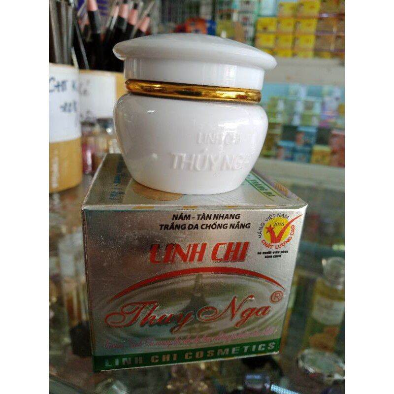 [HCM]Kem Linh Chi Thuý Nga Nám Tàn Nhang Trắng Da Chống Nắng