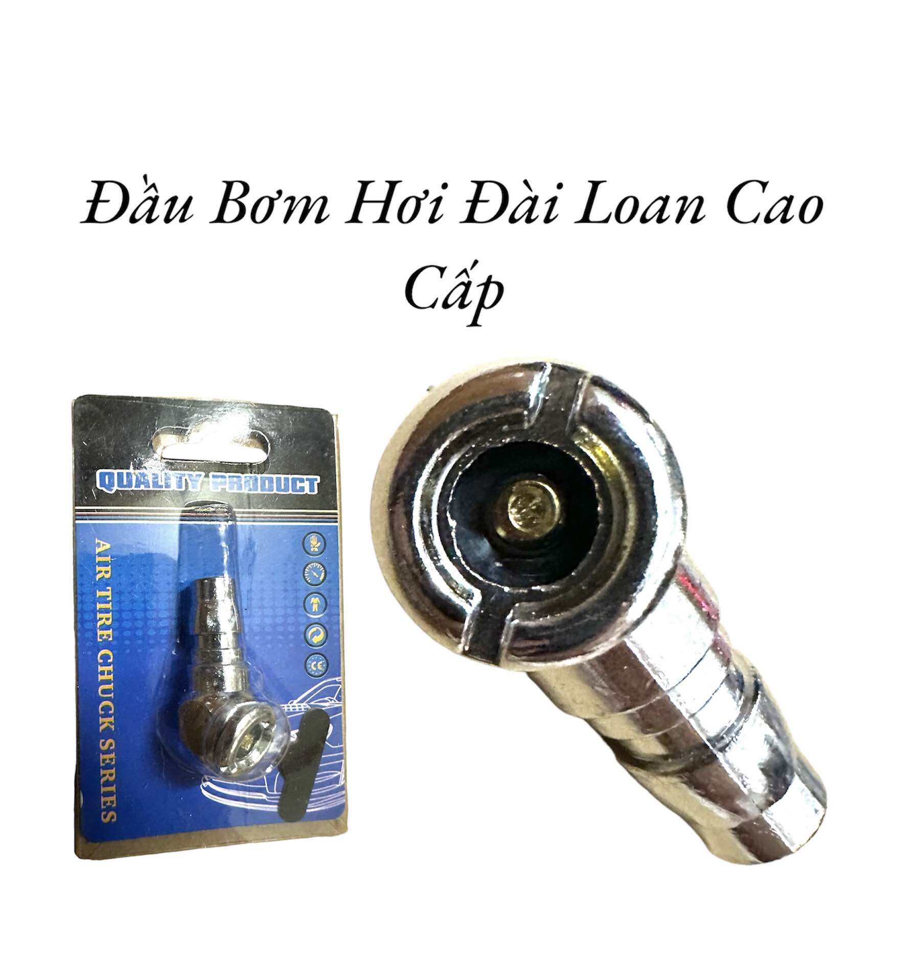 Đầu bơm hơi xe máy, ô tô hàng cao cấp Đài Loan