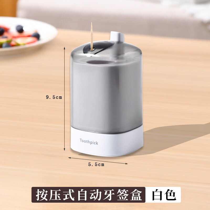 Hộp tăm nhật bản hộp đựng tăm gia dụng tự động bật lên sáng tạo nhà hàng kiểu ấn ống tăm nhẹ nhàng sang trọng