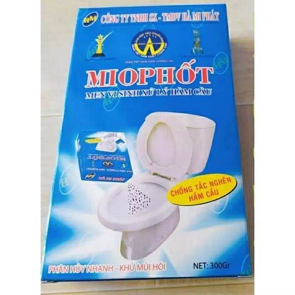MEN VI SINH XỬ LÍ HẦM CẦU MIOPHỐT ( 300gam )
