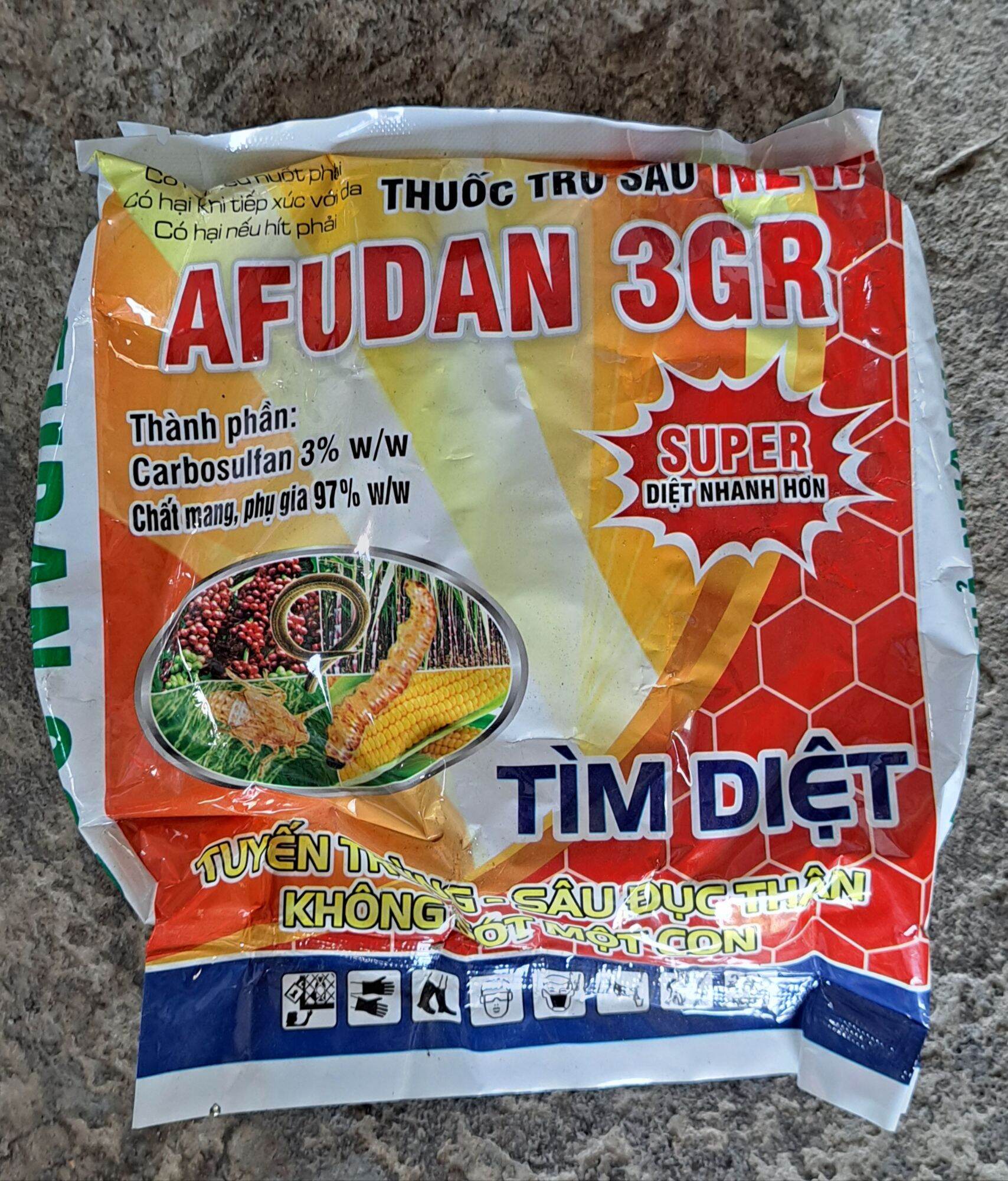 Thuốc trừ sâu afudan 3gr gói 1 kg