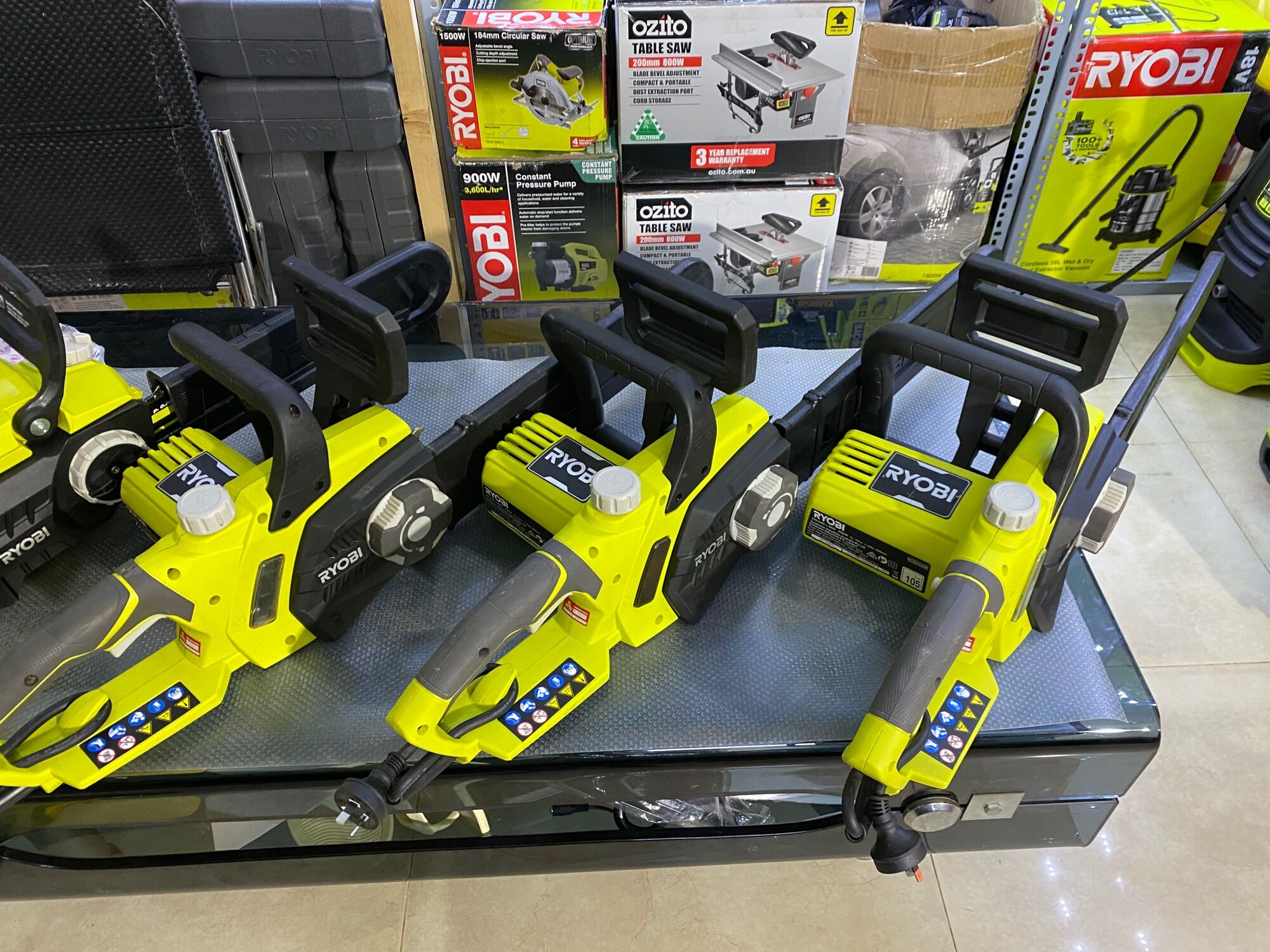 Máy cưa xích điện Ryobi