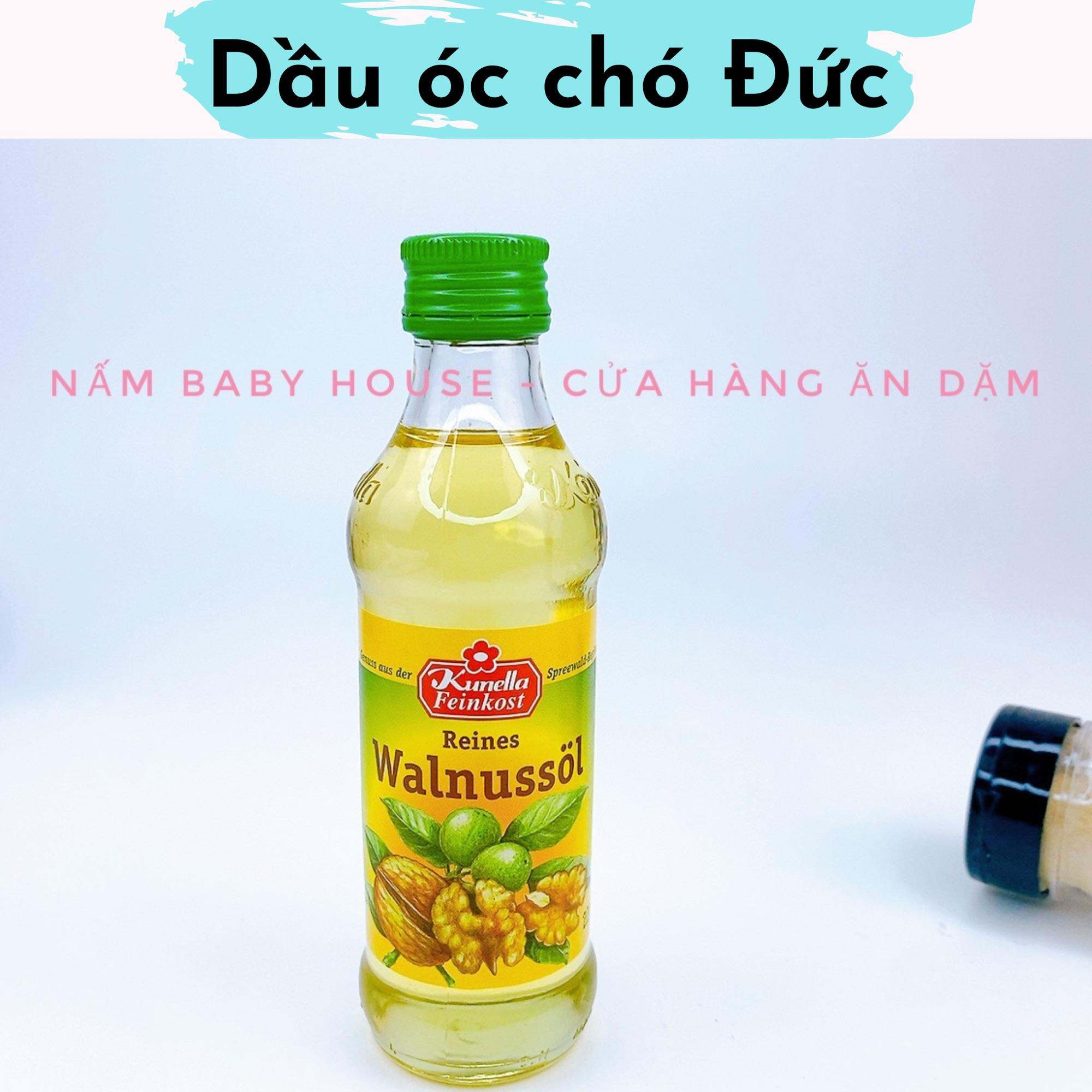 Dầu óc chó Kunella Đức cho bé ăn dặm 100ml - dầu nêm cháo
