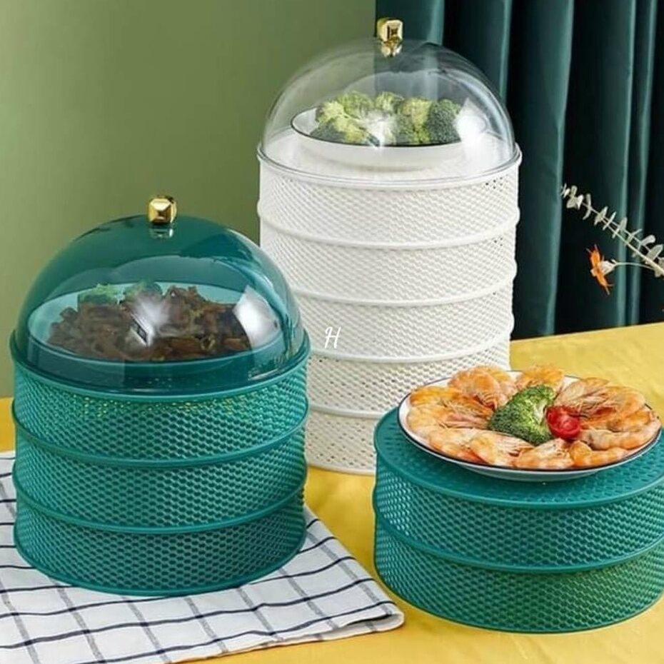 lồng bàn lưới 5 tầng bảo quản thức ăn ,tránh côn trùng ,