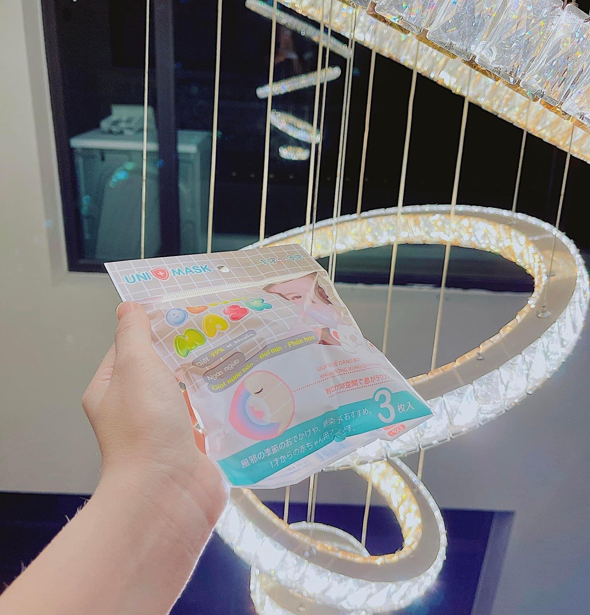 Túi 3 Cái Khẩu Trang Cho Bé Gấu Uni Mask