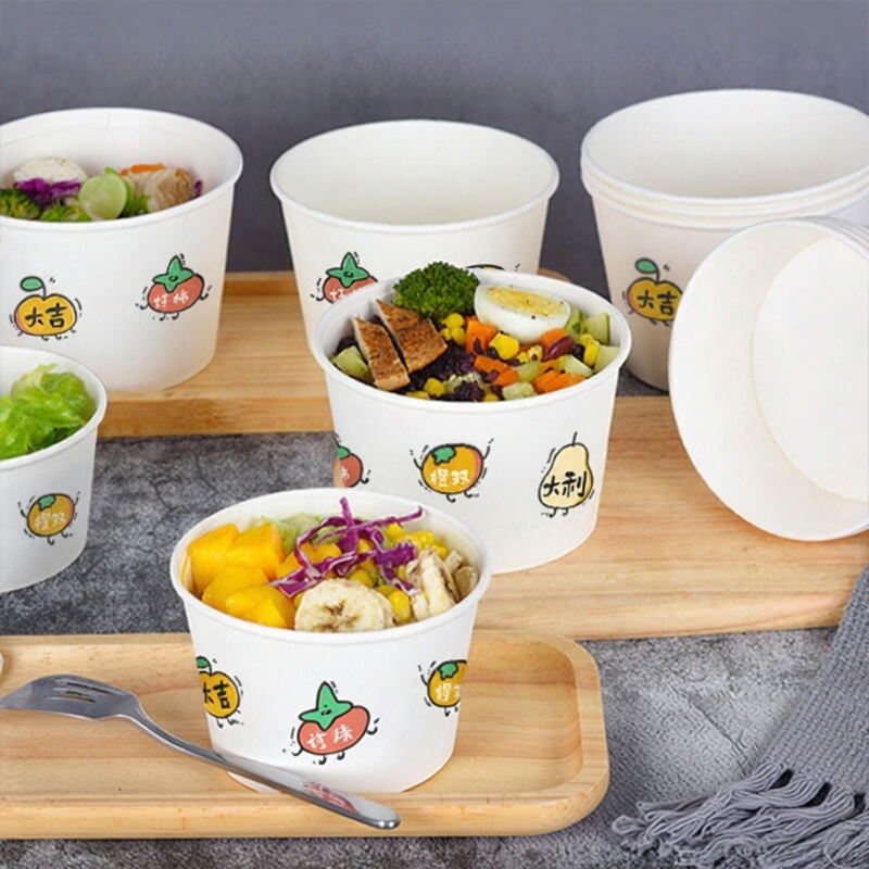 Bát Giấy Dày 550ml 40 Cái